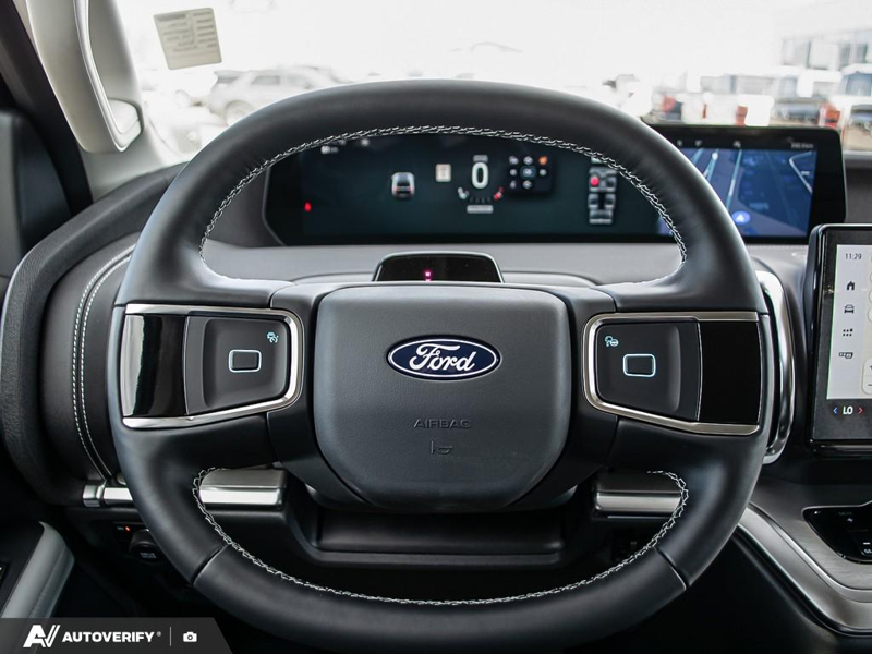 NEW 2027 Ford Expedition Platinum Max - Agate Black Metallic Exterior / SALT CRYSTAL GREY, LEATHER-TRIMMED HEATED & VENTILATED FRONT CAP Interior - $109,305 - Stock #D70080 - VIN 1FMJK1M80VEA13065 - Photo 14