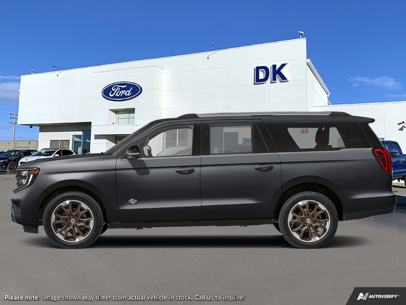 NEW 2027 Ford Expedition King Ranch Max - Agate Black Metallic Exterior / MESA, PREMIUM DEL RIO LEATHER-TRIMMED HEATED & VENTILATED CAPTAI Interior - $120,844 - Stock #D70056 - VIN 1FMJK1P88VEA00902 - Photo 1