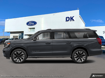 NEW 2027 Ford Expedition Platinum Max - Agate Black Metallic Exterior - $109,305 - Stock #D70080 - VIN 1FMJK1M80VEA13065