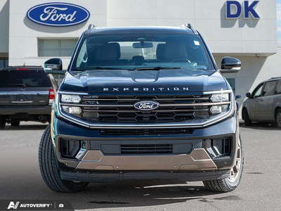 NEW 2027 Ford Expedition King Ranch Max - Agate Black Metallic Exterior - $115,757 - Stock #D70056 - VIN 1FMJK1P88VEA00902
