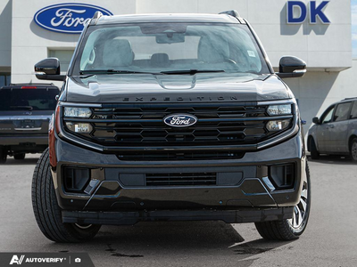 NEW 2027 Ford Expedition Platinum Max - Agate Black Metallic Exterior - $109,305 - Stock #D70080 - VIN 1FMJK1M80VEA13065