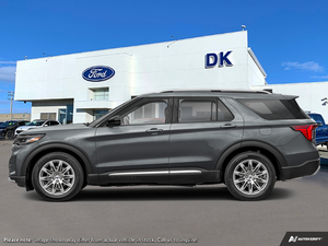 NEW 2027 Ford Explorer Platinum - Carbonized Grey Metallic Exterior - $70,714 - Stock #D70016 - VIN 1FMUK8HH5VGA17715