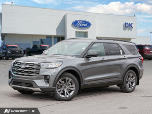 NEW 2027 Ford Explorer ACTIVE W/200A PKG - Carbonized Grey Metallic Exterior - $60,564 - Stock #D70026 - VIN 1FMUK8DH4VGA17579