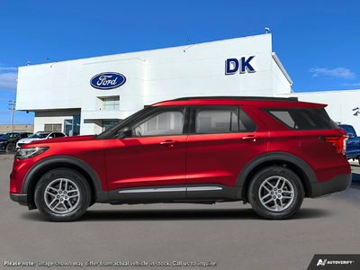 NEW 2027 Ford Explorer ACTIVE W/200A PKG - Ruby Red Metallic Tc Exterior - $60,886 - Stock #D70090 - VIN 1FMUK8DH1VGA05938