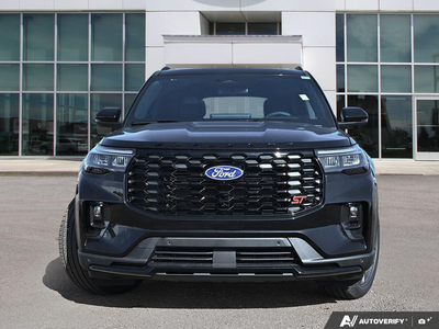 NEW 2027 Ford Explorer ST - Agate Black Metallic Exterior - $76,564 - Stock #E70066 - VIN 1FMWK8GC4VGA04453