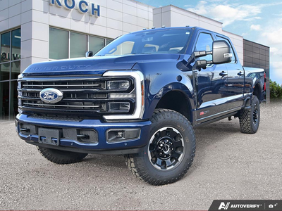 NEW 2027 Ford F-350 Super Duty Platinum - Neptune Blue Exterior - $137,503 - Stock #E70028 - VIN 1FT8W3BM0VEC20302