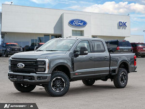 NEW 2027 Ford F-350 Super Duty PLATINUM - Carbonized Grey Metallic Exterior - $138,953 - Stock #D70025 - VIN 1FT8W3BM4VEC20576