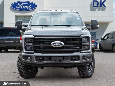 NEW 2027 Ford F-350 Super Duty Platinum - Carbonized Grey Metallic Exterior - $132,366 - Stock #D70025 - VIN 1FT8W3BM4VEC20576
