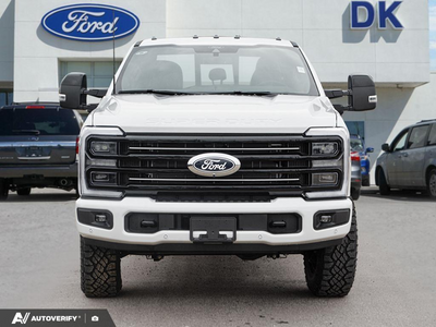 NEW 2027 Ford F-350 Super Duty Platinum - Star White Tri-Coat Exterior - $133,766 - Stock #D70024 - VIN 1FT8W3BM7VEC17560