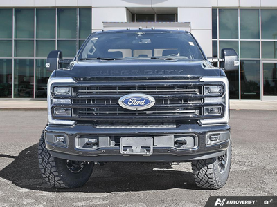NEW 2027 Ford F-350 Super Duty Platinum - Agate Black Metallic Exterior - $136,453 - Stock #E70065 - VIN 1FT8W3BM0VEC19845