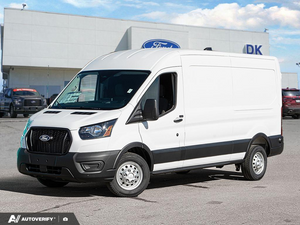 NEW 2027 Ford Transit Cargo Van BASE - Oxford White Exterior - $73,982 - Stock #D70033 - VIN 1FTBR2C85VKA14449