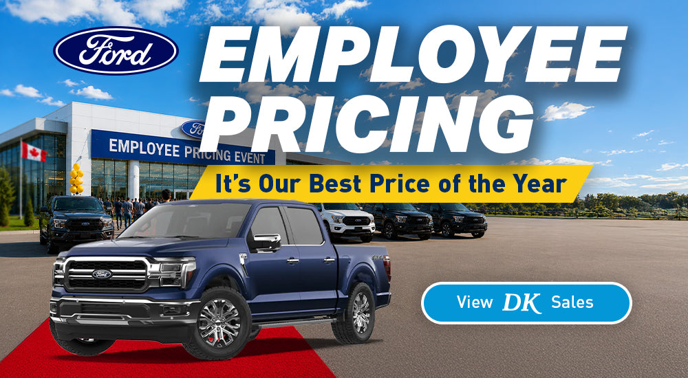DK Ford promotional banner mobile