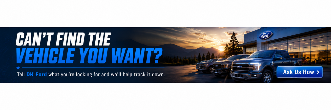 DK Ford promotional banner