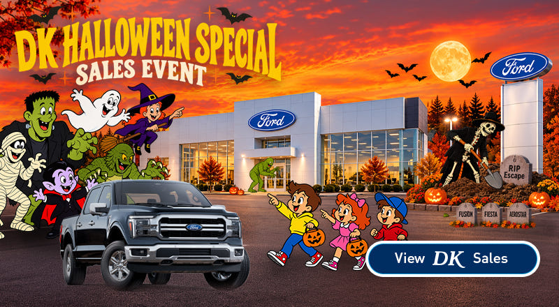 DK Ford mobile promotional banner