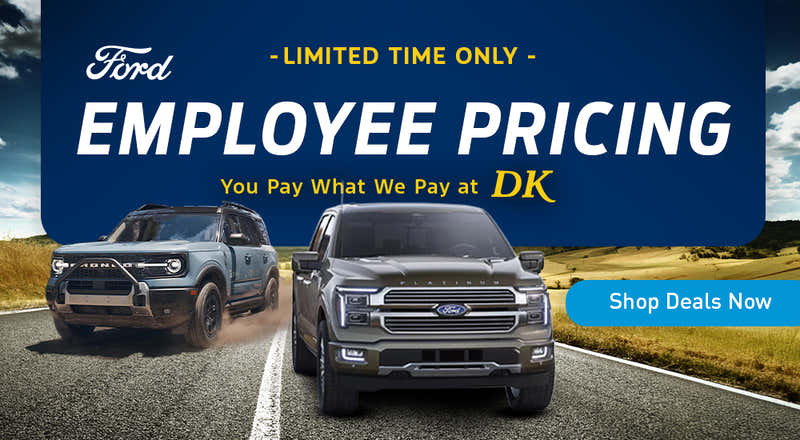 DK Ford mobile promotional banner