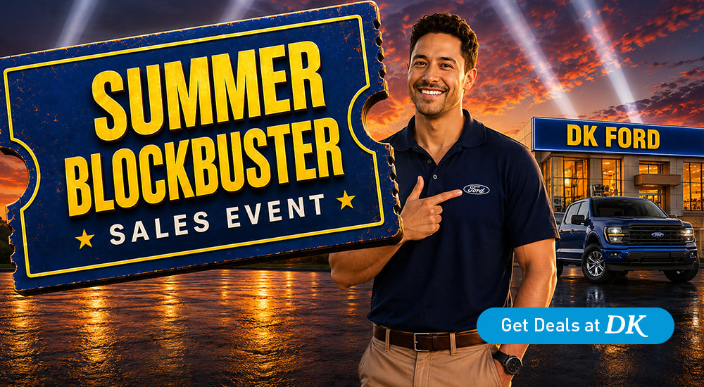 DK Ford promotional banner mobile