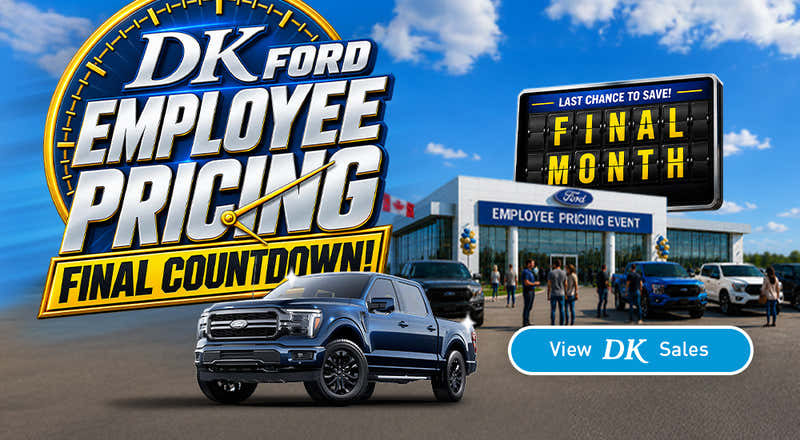 DK Ford mobile promotional banner
