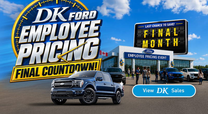 DK Ford mobile promotional banner