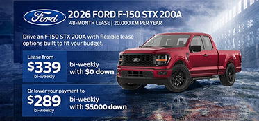 DK Ford mobile promotional banner
